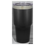 Keto On Beaches Stainless Steel tumbler with Lid - Laser Engraved/Powder Coated Laser Engraved