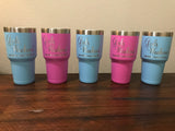 Girls Weekend - Cheaper Than Therapy - Laser Engraved 30 oz. Tumbler Laser Engraved