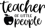 Teacher of Little People - Laser Engraved Tumbler - Great Teacher Gift! Laser Engraved